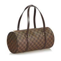 Louis Vuitton Papillon 30 in Tela in Marrone