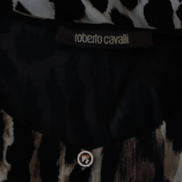 Roberto Cavalli Robe à imprimé léopard