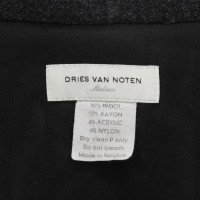 Dries Van Noten Black coat