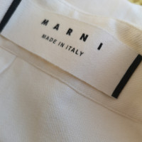 Marni skirt made of cotton in cream
