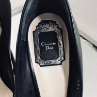 Christian Dior pumps en cuir en noir
