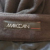 Marc Cain Trousers Wool in Brown