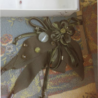 Isola Marras  Brooch in khaki