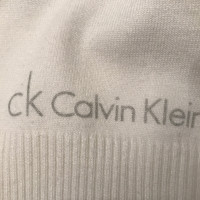Calvin Klein Tricot en viscose blanche