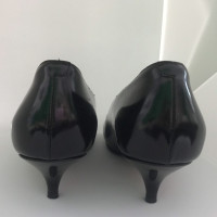 Céline pumps / Peeptoes gemaakt van leer in zwart