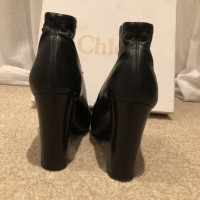 Chloé Stiefeletten aus Leder in Schwarz