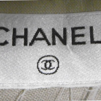 Chanel Gonna in lino beige