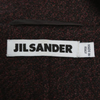 Jil Sander Jacke/Mantel aus Kaschmir in Grau