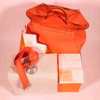 Hermès Oxer aus Leder in Orange