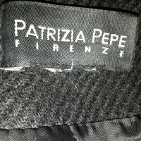 Patrizia Pepe Jas / jas in wol in zwart