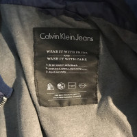 Calvin Klein Veste / manteau en coton bleu