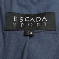 Escada Coat met plaid patroon