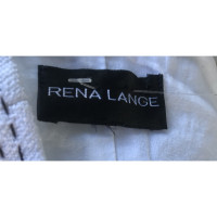 Rena Lange Top fatto di lino in bianco
