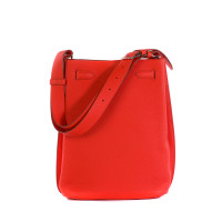 Hermès So Kelly 22 Leather in Red