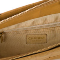 Chanel Sac à main en cuir beige