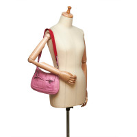 Prada Shoulder bag Leather in Pink