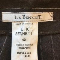 L.K. Bennett Trousers Wool in Brown