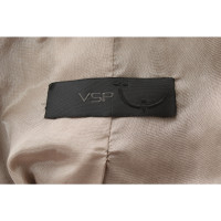 Vsp Of Vespucci Jacke/Mantel aus Leder in Khaki