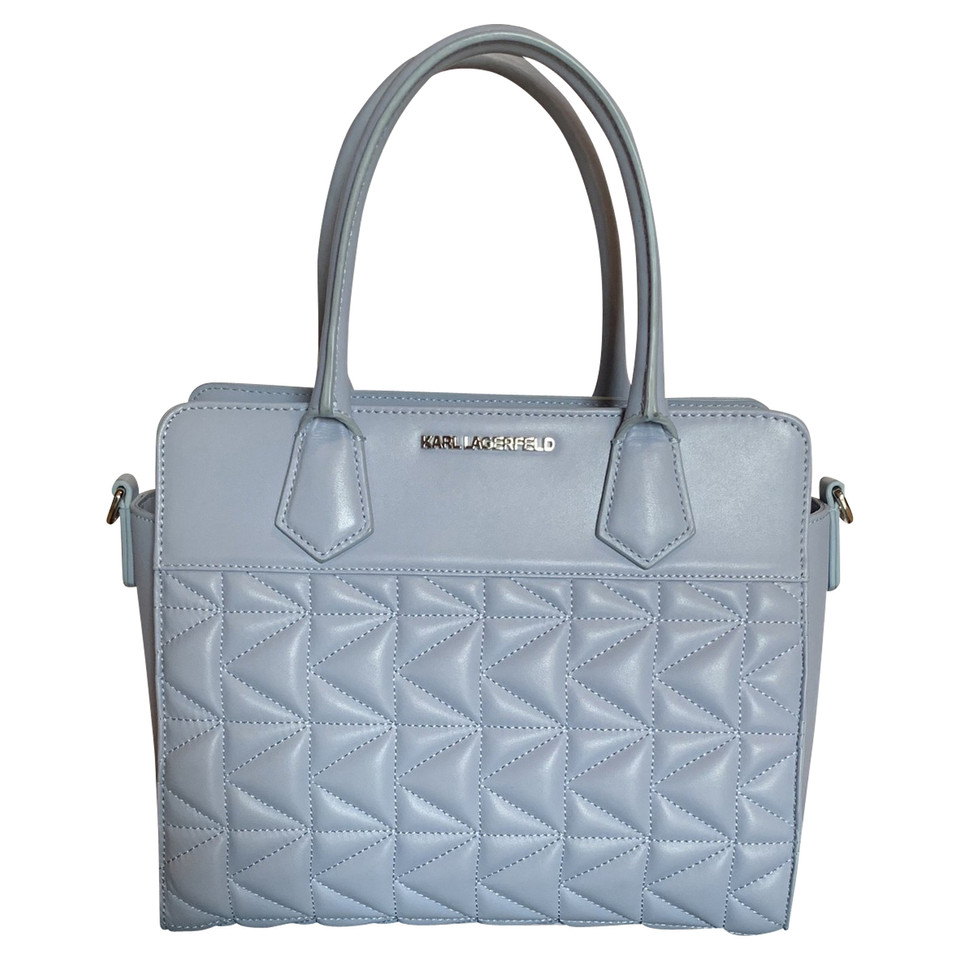 Karl Lagerfeld Handbag Leather in Blue