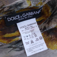 Dolce & Gabbana Zijden sjaal in grijs