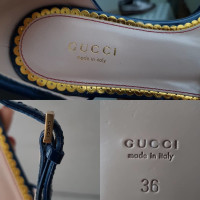 Gucci Sandalen Leder in Beige