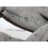 Isabel Marant Stivali di pelle scamosciata in grigio