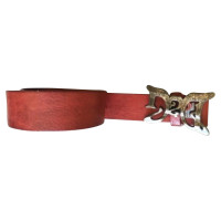 D&G Cintura in Pelle in Rosso