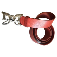 D&G Leather Belt in Red