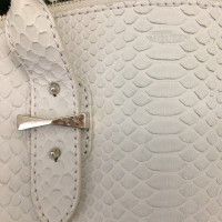 Alexander McQueen Handtasche Leder in Weiß