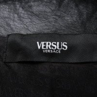 Versus Vest Fur in Black