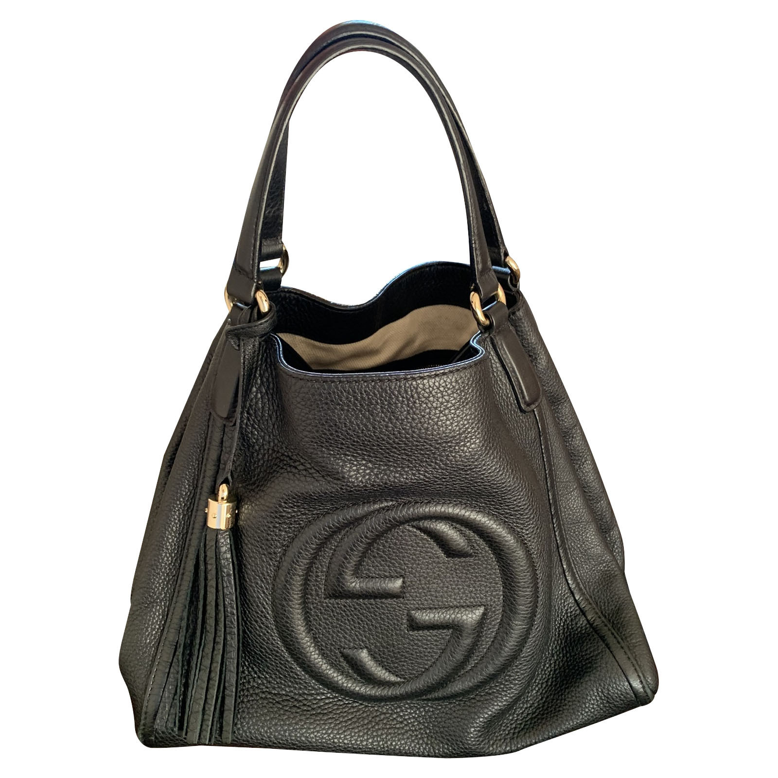 Gucci Tote bag in Black - Second Hand Gucci Tote bag in Black buy used for  999€ (4586690)