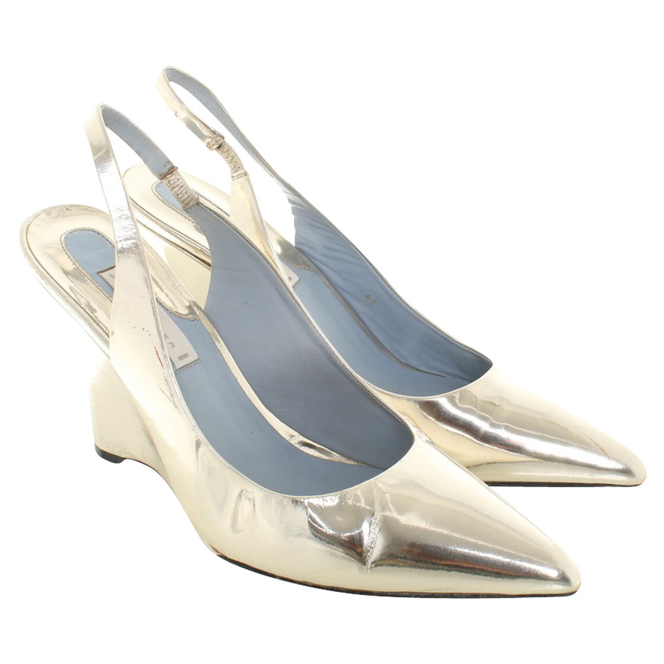 Dorothee Schumacher Slingpumps in metallic look