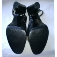 Miu Miu Leather sandals in black