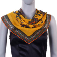 Dolce & Gabbana Schal/Tuch aus Seide in Gelb