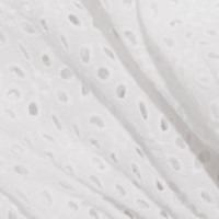 Lisa Marie Fernandez Kleid aus Baumwolle à Weiß