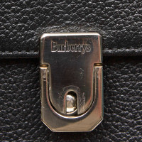 Burberry Handtasche Leder in Schwarz