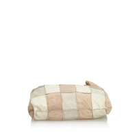 Chanel Shoulder bag in pelle scamosciata in beige