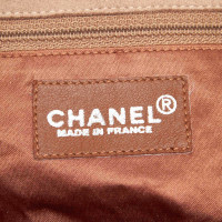 Chanel Sac à bandoulière en daim beige