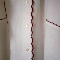 Isabel Marant Etoile Top in lino bianco