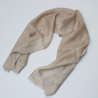 Chanel Silk scarf in Beige