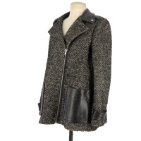 Maje Jacket / Coat in Wool in Black