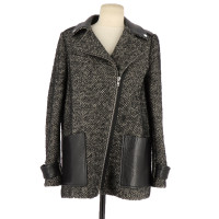 Maje Jacket / Coat in Wool in Black