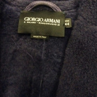 Giorgio Armani  Veste en cuir / manteau