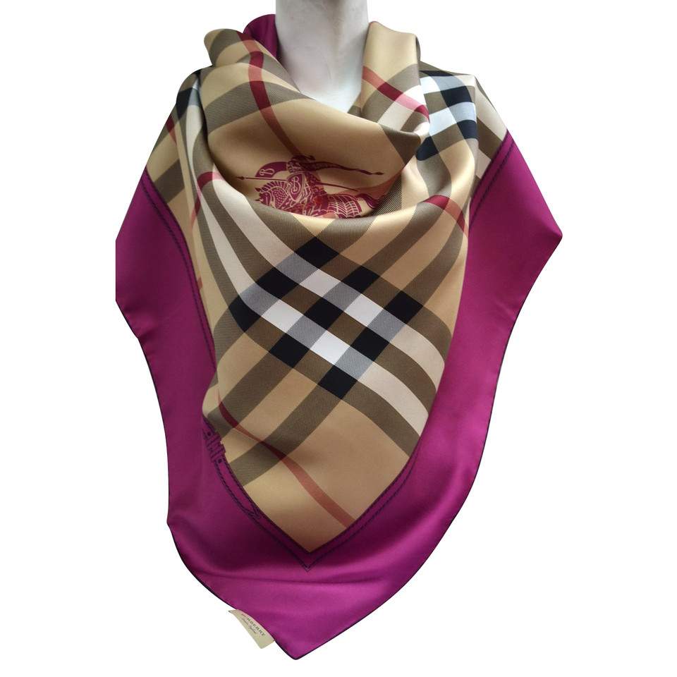 Burberry Silk scarf patterns