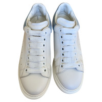 Alexander McQueen Chaussures de sport en Cuir en Blanc