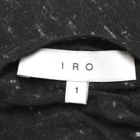 Iro Kleid in Schwarz/Weiß