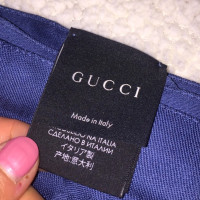 Gucci Schal Wolle in Blau