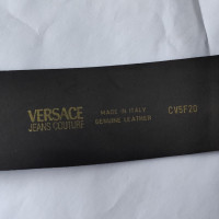 Versace Ceinture en daim marron