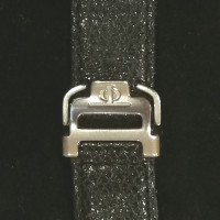 Baume & Mercier Armbanduhr Leder in Schwarz