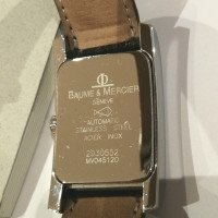 Baume & Mercier Orologio da polso in pelle nera